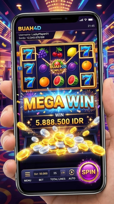 Fitur pencarian yang memudahkan menemukan aplikasi di buah4d.